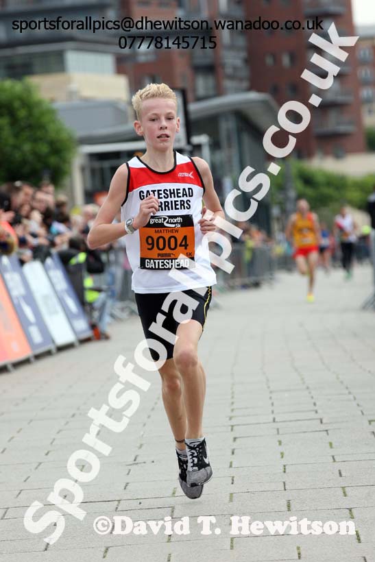 Great  North 5k, Newcastle/Gateshead. Photo: David T. Hewitson/Sports for All Pics